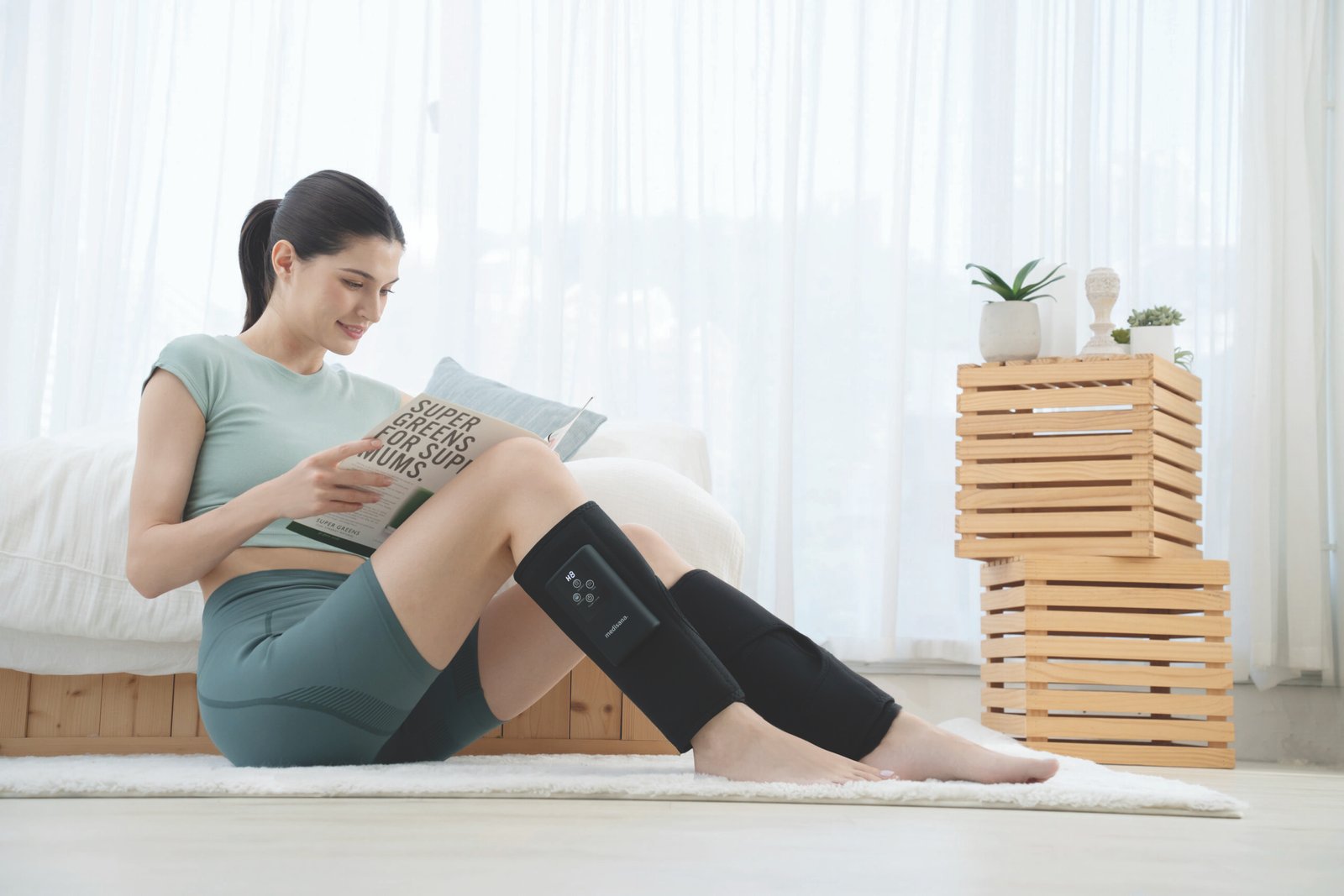 Warm & Air Compression Calf Massager - Image 5